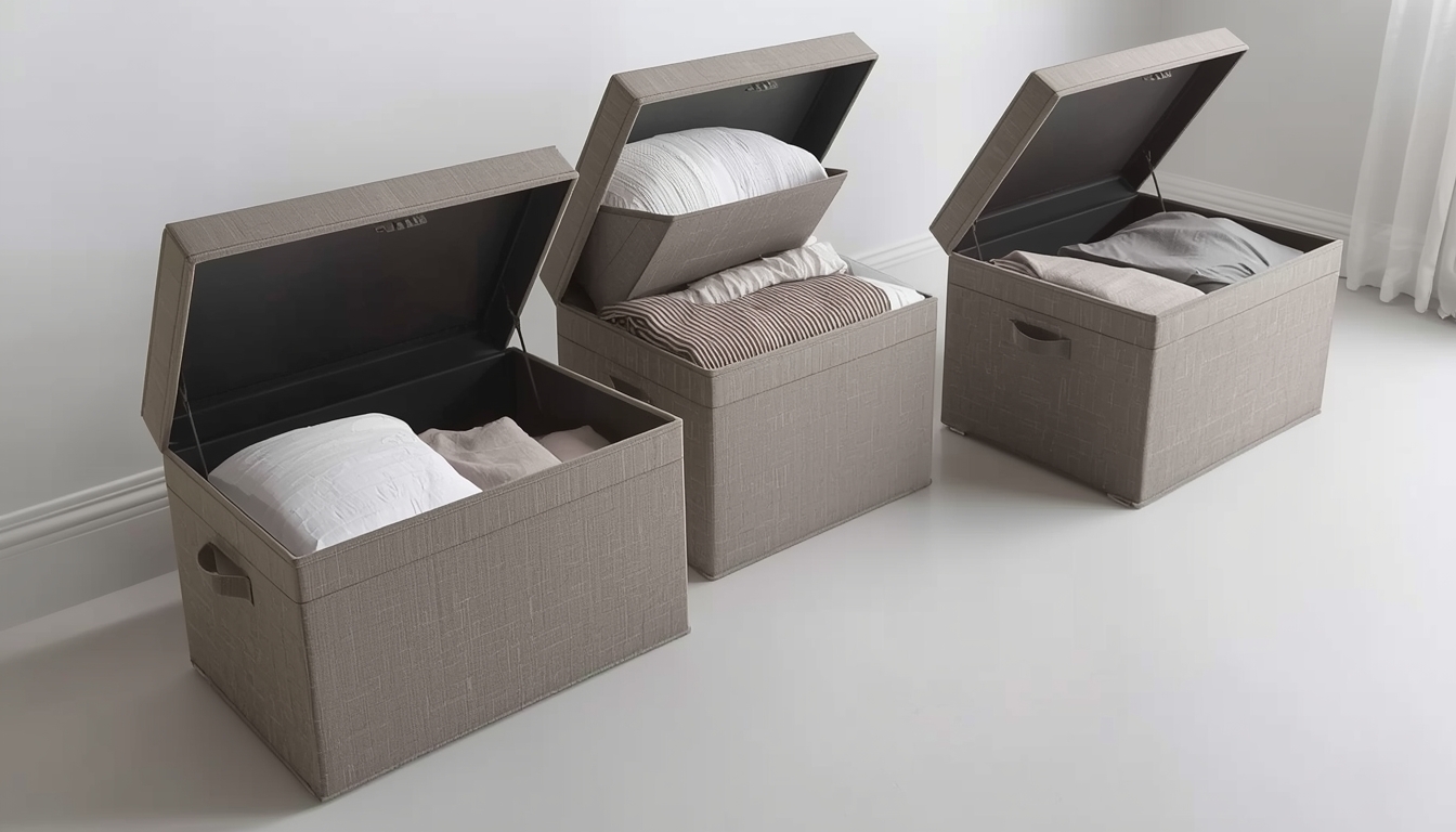 Under-bed storage boxes